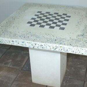 Glass Aggregate Game Table
